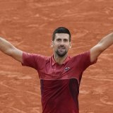 Novak Djokovic veut revenir à Roland-Garros pour les JO KEYSTONE/AP/Christophe Ena